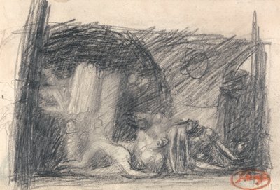 Gefängnisszene von George Romney